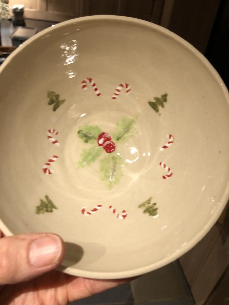 Zelf een tas of pot beschilderen voor Kerst op 15/12 !